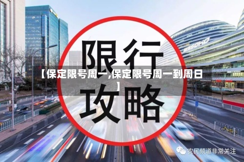 【保定限号周一,保定限号周一到周日】