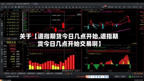 关于【道指期货今日几点开始,道指期货今日几点开始交易啊】-第2张图片