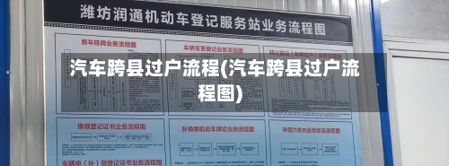 汽车跨县过户流程(汽车跨县过户流程图)-第3张图片