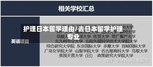 护理日本留学理由/去日本留学护理专业-第2张图片