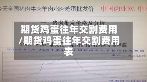 期货鸡蛋往年交割费用
/期货鸡蛋往年交割费用
表