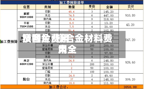 镁合金费用
及图片/镁合金材料费用
大全