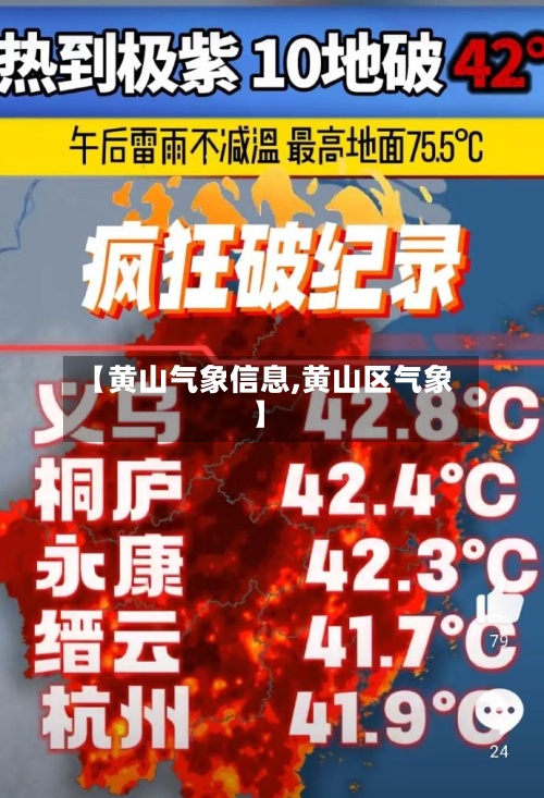 【黄山气象信息,黄山区气象】-第2张图片