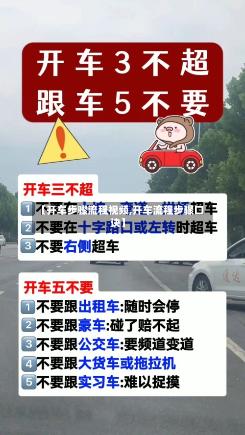 【开车步骤流程视频,开车流程步骤口诀】