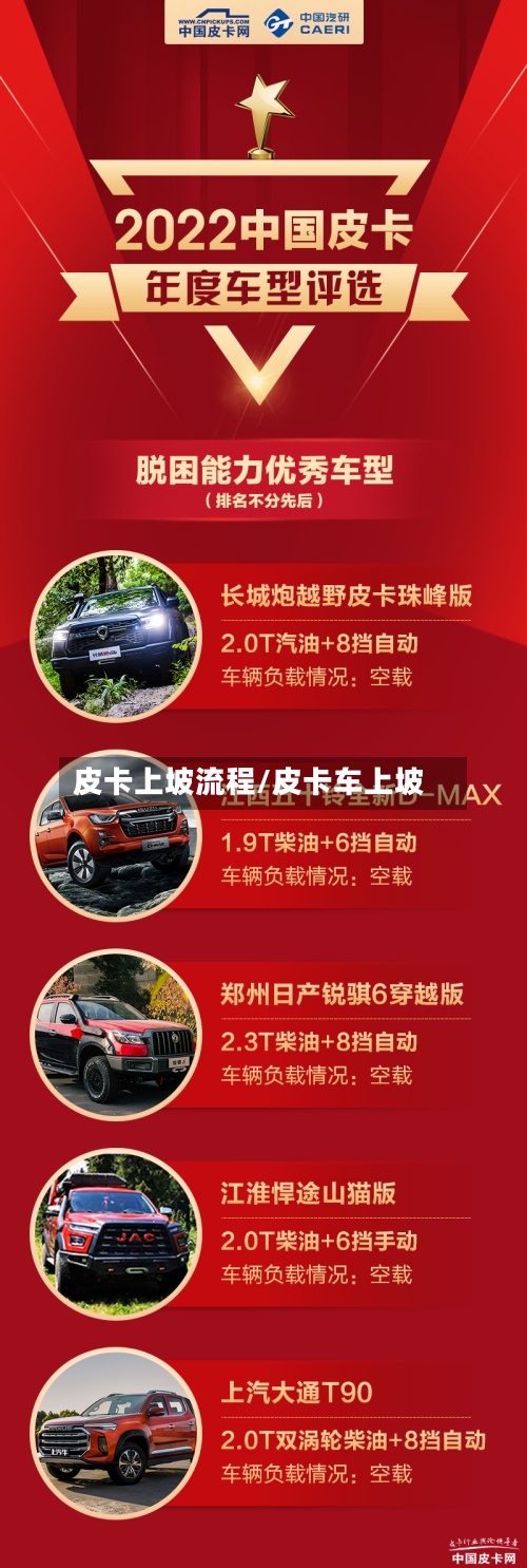 皮卡上坡流程/皮卡车上坡