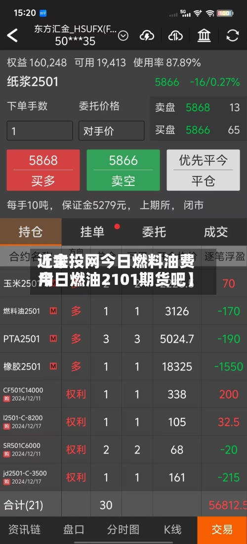 近来
【金投网今日燃料油费用
今日燃油2101期货吧】-第2张图片