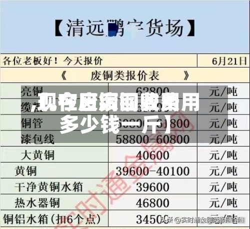 【.今日废铜费用
,现在废铜回收费用
多少钱一斤】