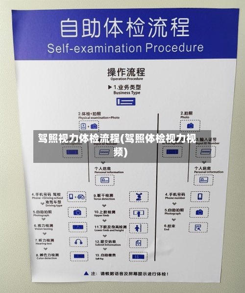 驾照视力体检流程(驾照体检视力视频)