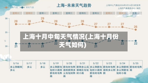 上海十月中旬天气情况(上海十月份天气如何)