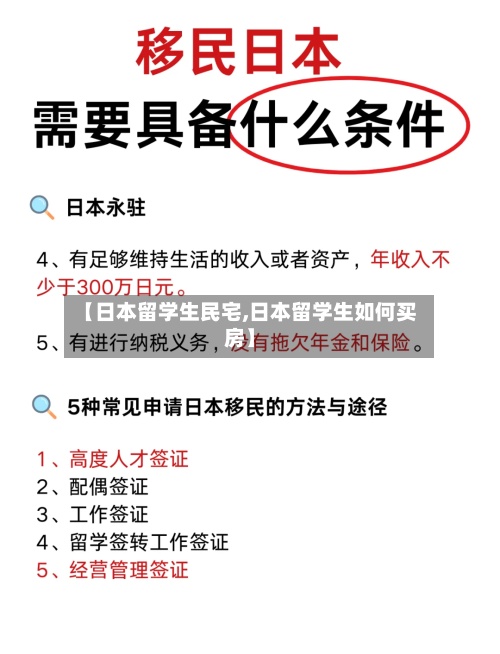 【日本留学生民宅,日本留学生如何买房】