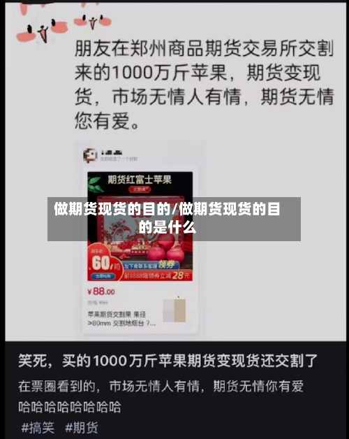 做期货现货的目的/做期货现货的目的是什么-第3张图片