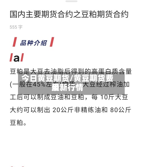 今日黄豆期货/黄豆期货费用
最新行情-第3张图片