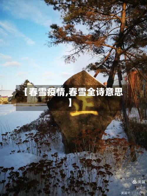 【春雪疫情,春雪全诗意思】-第2张图片