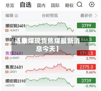 近来
【焦煤现货焦煤最新消息今天】