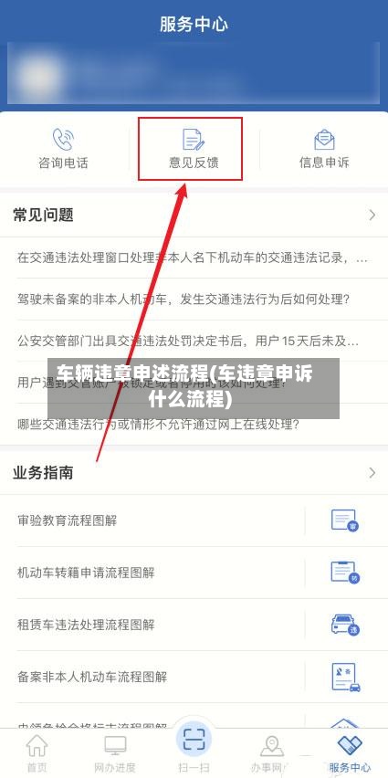 车辆违章申述流程(车违章申诉什么流程)-第2张图片