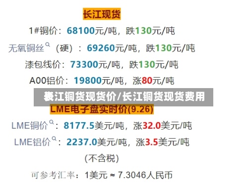 长江铜货现货价/长江铜货现货费用
表-第2张图片