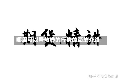哪里可以看热卷的行情的简单介绍-第3张图片