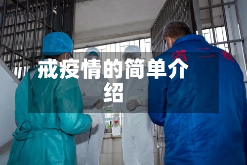 戒疫情的简单介绍-第2张图片