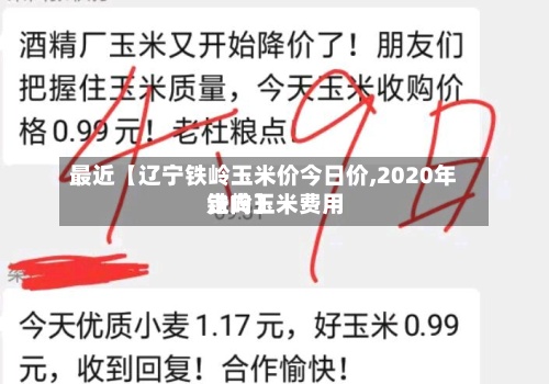 最近【辽宁铁岭玉米价今日价,2020年铁岭玉米费用
走向】