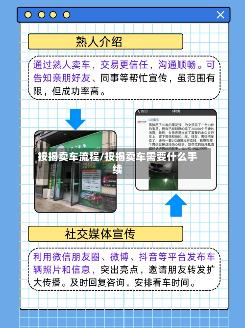 按揭卖车流程/按揭卖车需要什么手续-第2张图片