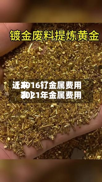 近来
【2016钌金属费用
2021年金属费用
表】