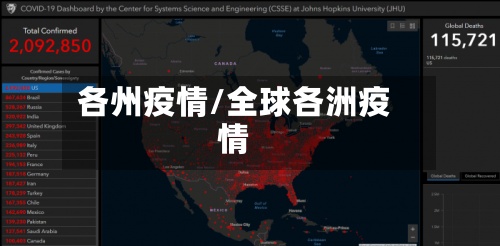 各州疫情/全球各洲疫情-第3张图片
