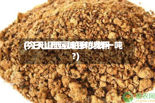 今日山西运城豆粕费用
(今天山西豆粕多少钱一吨?)-第2张图片