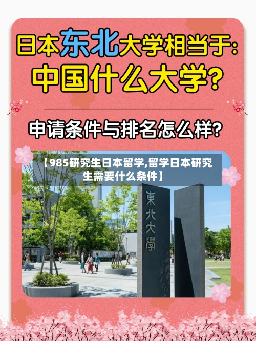 【985研究生日本留学,留学日本研究生需要什么条件】