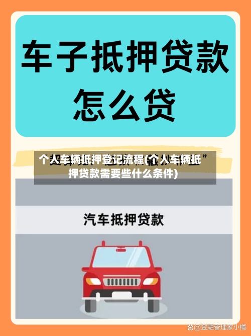 个人车辆抵押登记流程(个人车辆抵押贷款需要些什么条件)