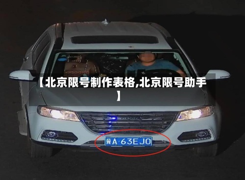 【北京限号制作表格,北京限号助手】-第2张图片