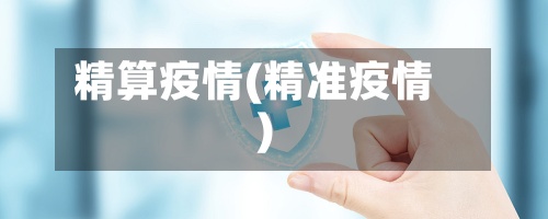精算疫情(精准疫情)