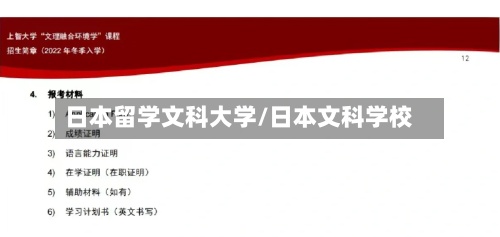 日本留学文科大学/日本文科学校-第2张图片