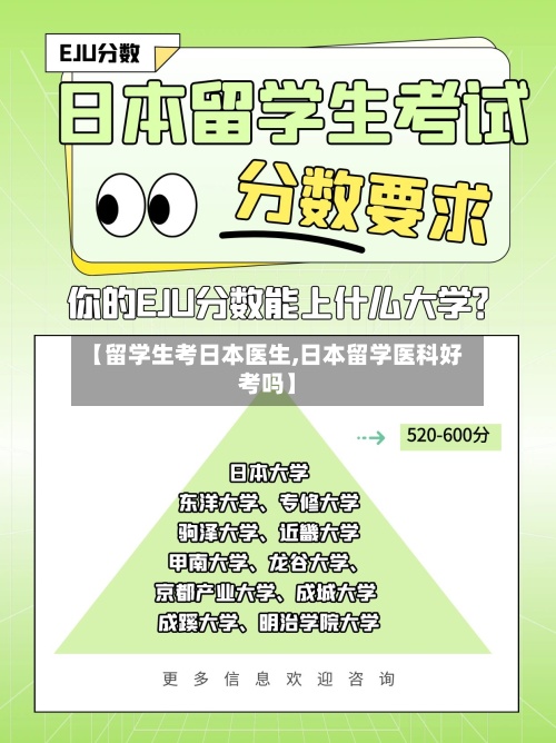 【留学生考日本医生,日本留学医科好考吗】-第3张图片