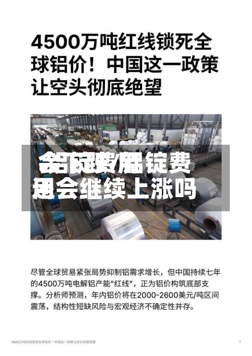 .铝锭费用会下跌/铝锭费用还会继续上涨吗-第3张图片