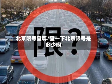 北京限号查尊/查一下北京限号是多少啊