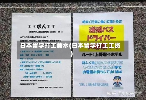 日本留学打工薪水(日本留学打工工资)