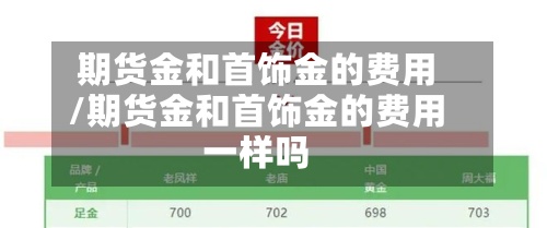 期货金和首饰金的费用
/期货金和首饰金的费用
一样吗