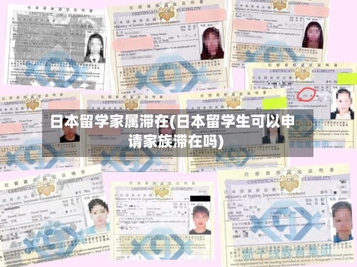 日本留学家属滞在(日本留学生可以申请家族滞在吗)-第3张图片