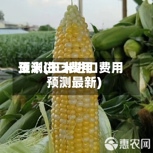 玉米进口费用
预测(玉米进口费用
预测最新)