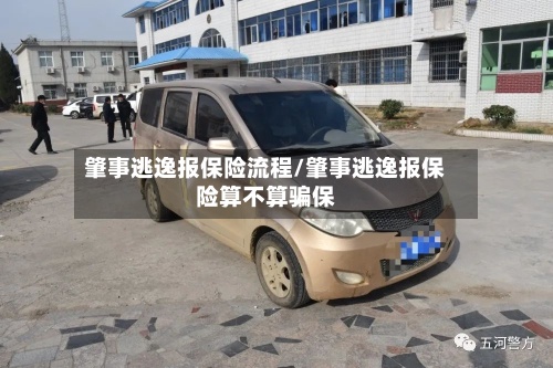 肇事逃逸报保险流程/肇事逃逸报保险算不算骗保-第2张图片
