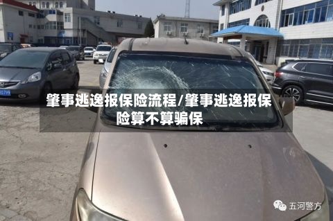 肇事逃逸报保险流程/肇事逃逸报保险算不算骗保-第3张图片