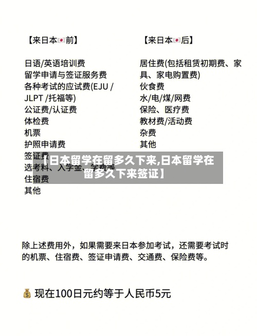 【日本留学在留多久下来,日本留学在留多久下来签证】-第2张图片