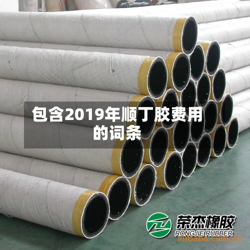 包含2019年顺丁胶费用
的词条