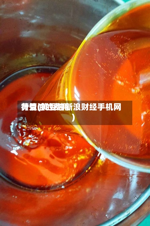 黄豆油的费用
行情(黄豆油新浪财经手机网)