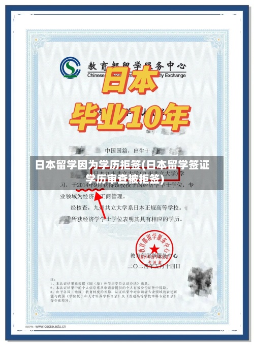 日本留学因为学历拒签(日本留学签证学历审查被拒签)-第3张图片