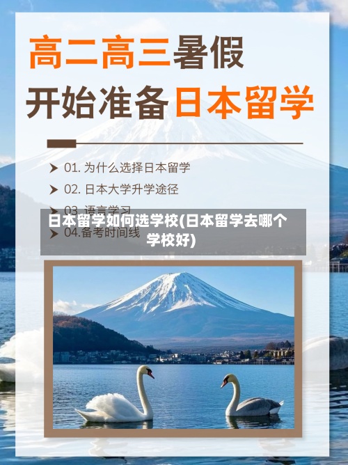 日本留学如何选学校(日本留学去哪个学校好)-第2张图片