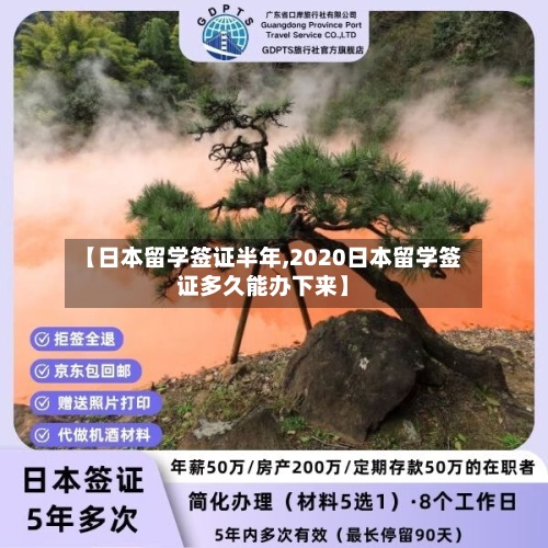 【日本留学签证半年,2020日本留学签证多久能办下来】