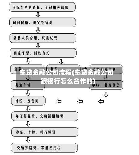 车贷金融公司流程(车贷金融公司跟银行怎么合作的)-第3张图片