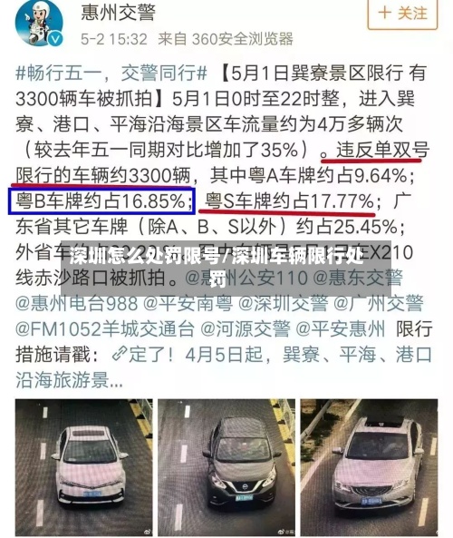 深圳怎么处罚限号/深圳车辆限行处罚