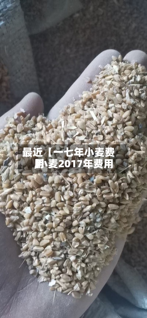 最近【一七年小麦费用
,小麦2017年费用
】-第2张图片